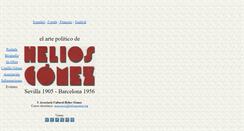 Desktop Screenshot of heliosgomez.org